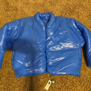 Yeezy Gap Puffer Jacket Blue